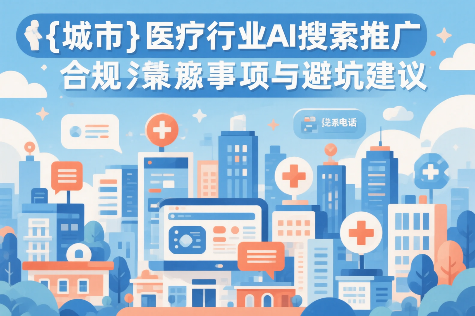 烟台医疗行业AI搜索推广合规注意事项与避坑建议