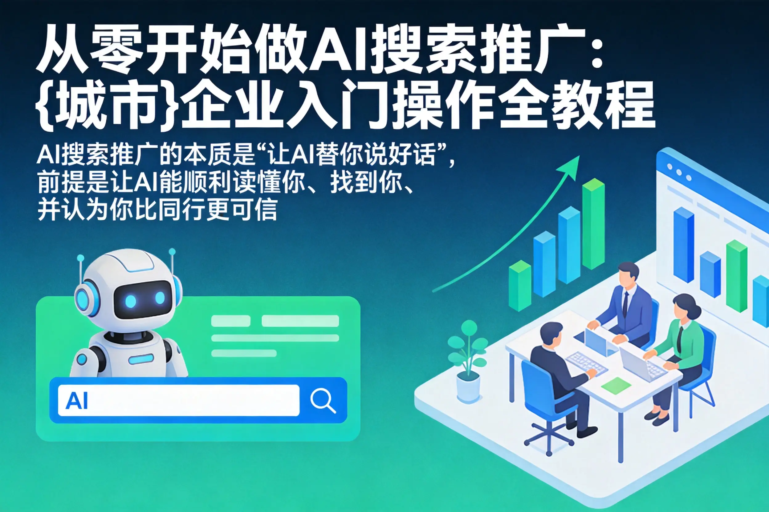 从零开始做AI搜索推广：烟台企业入门操作全教程