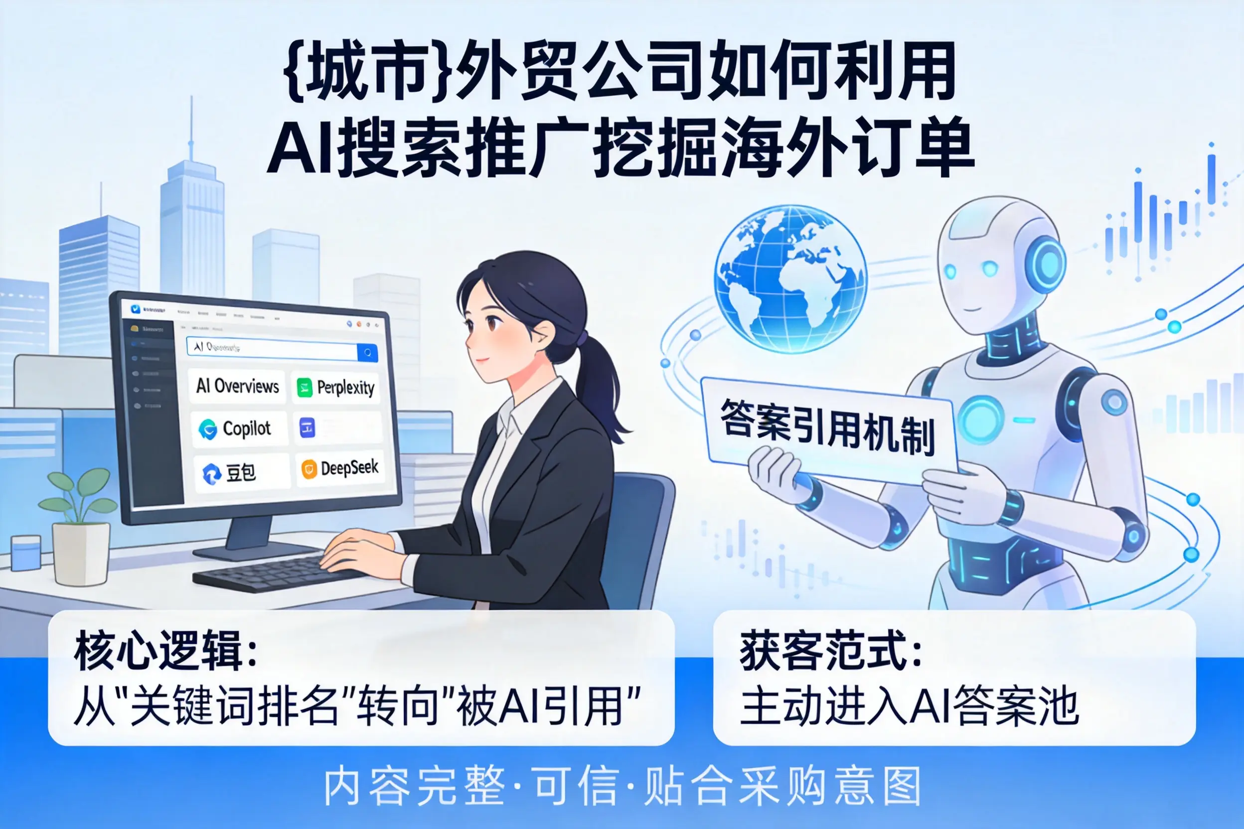 烟台外贸公司如何利用AI搜索推广挖掘海外订单