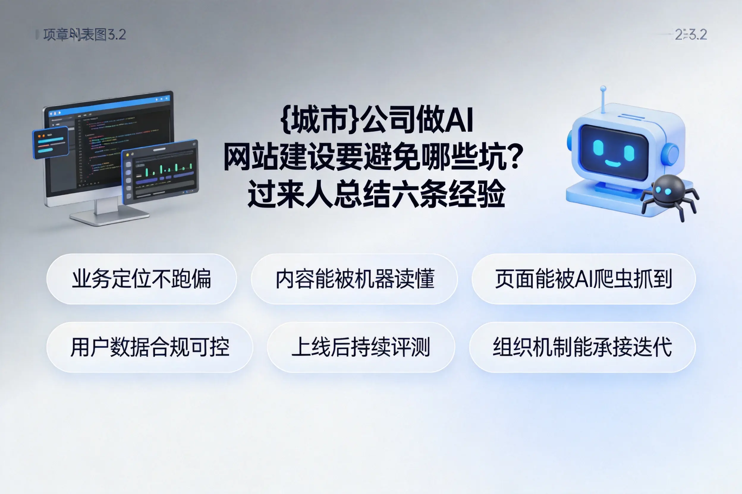 烟台公司做AI网站建设要避免哪些坑？过来人总结六条经验