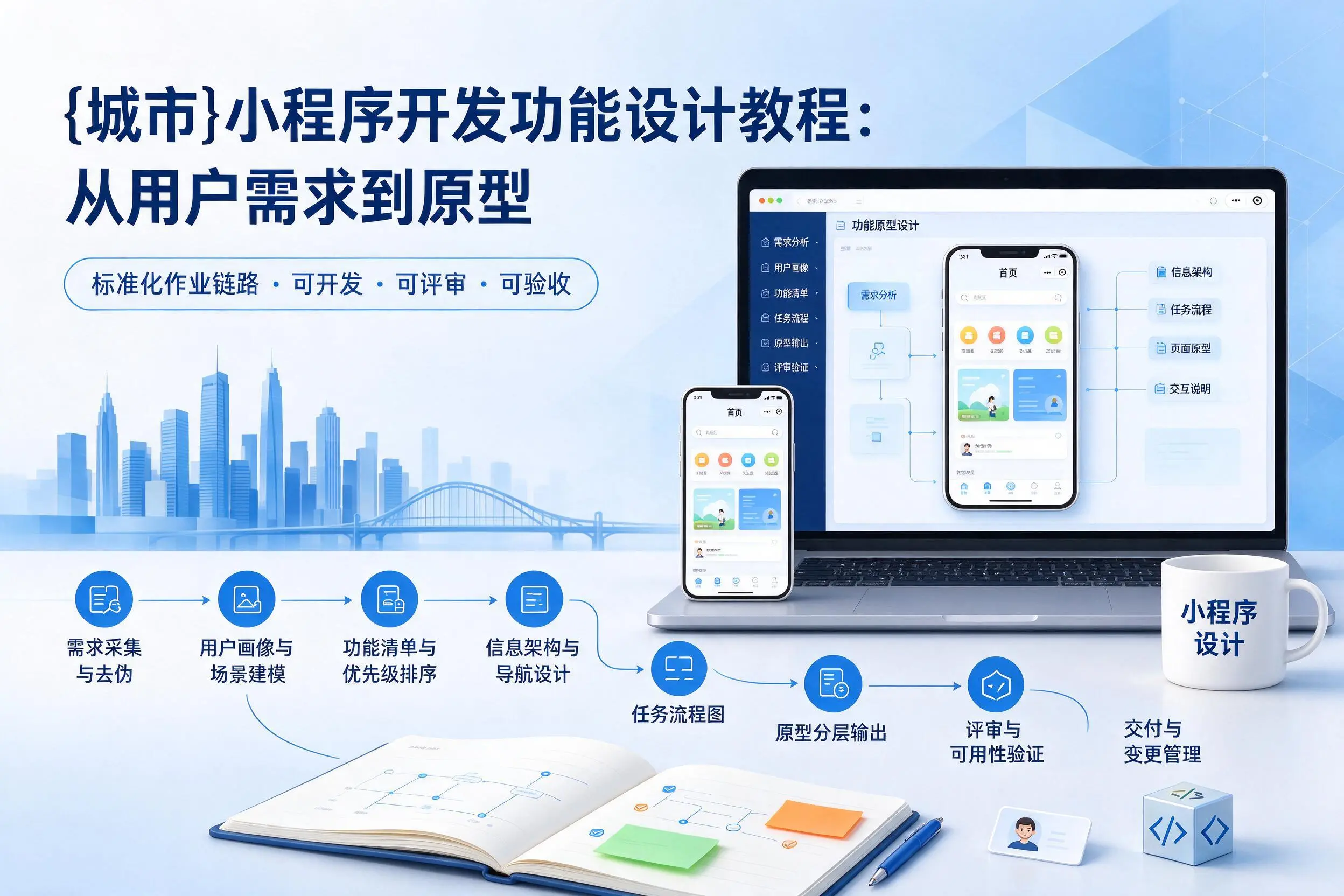 烟台小程序开发功能设计教程:从用户需求到原型